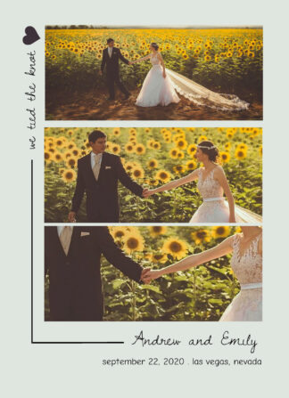Tying the Knot Photo Card | 5x7