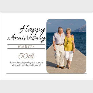 Happy Anniversary Photo Card