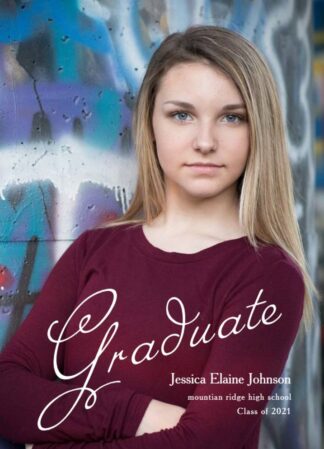 2022 photo graduation announcement from mail n copy