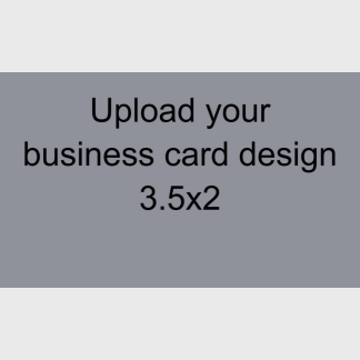 upload your own business card
