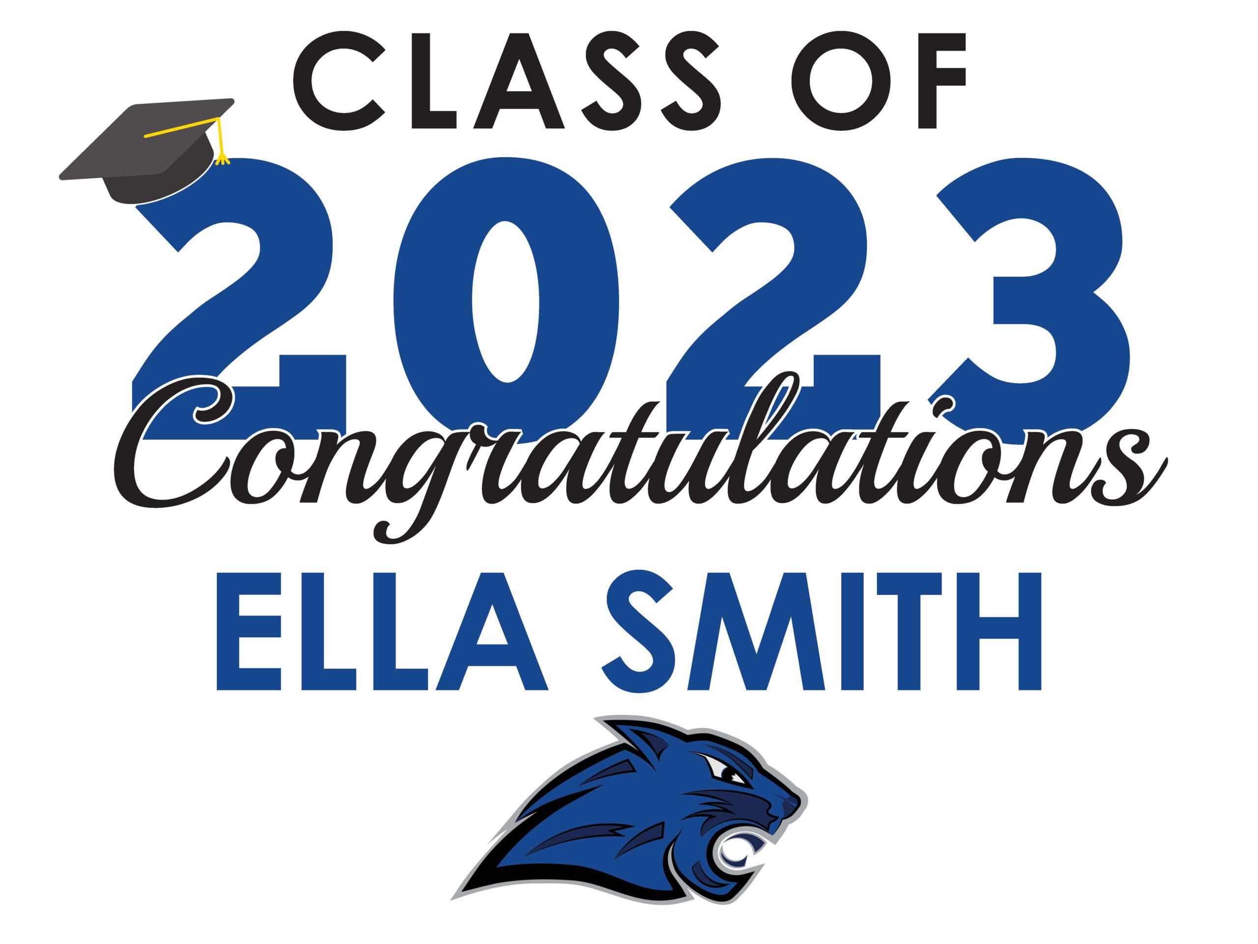 CLASS OF 2023 GRADUATION YARD SIGNS