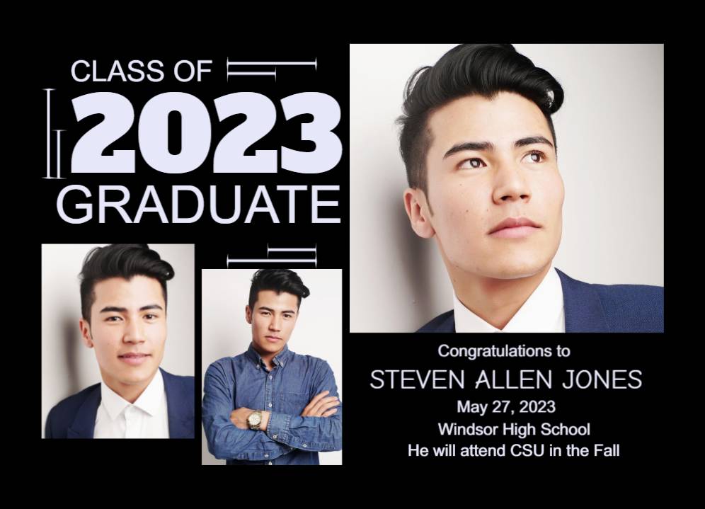 2023 Grad Announcement 