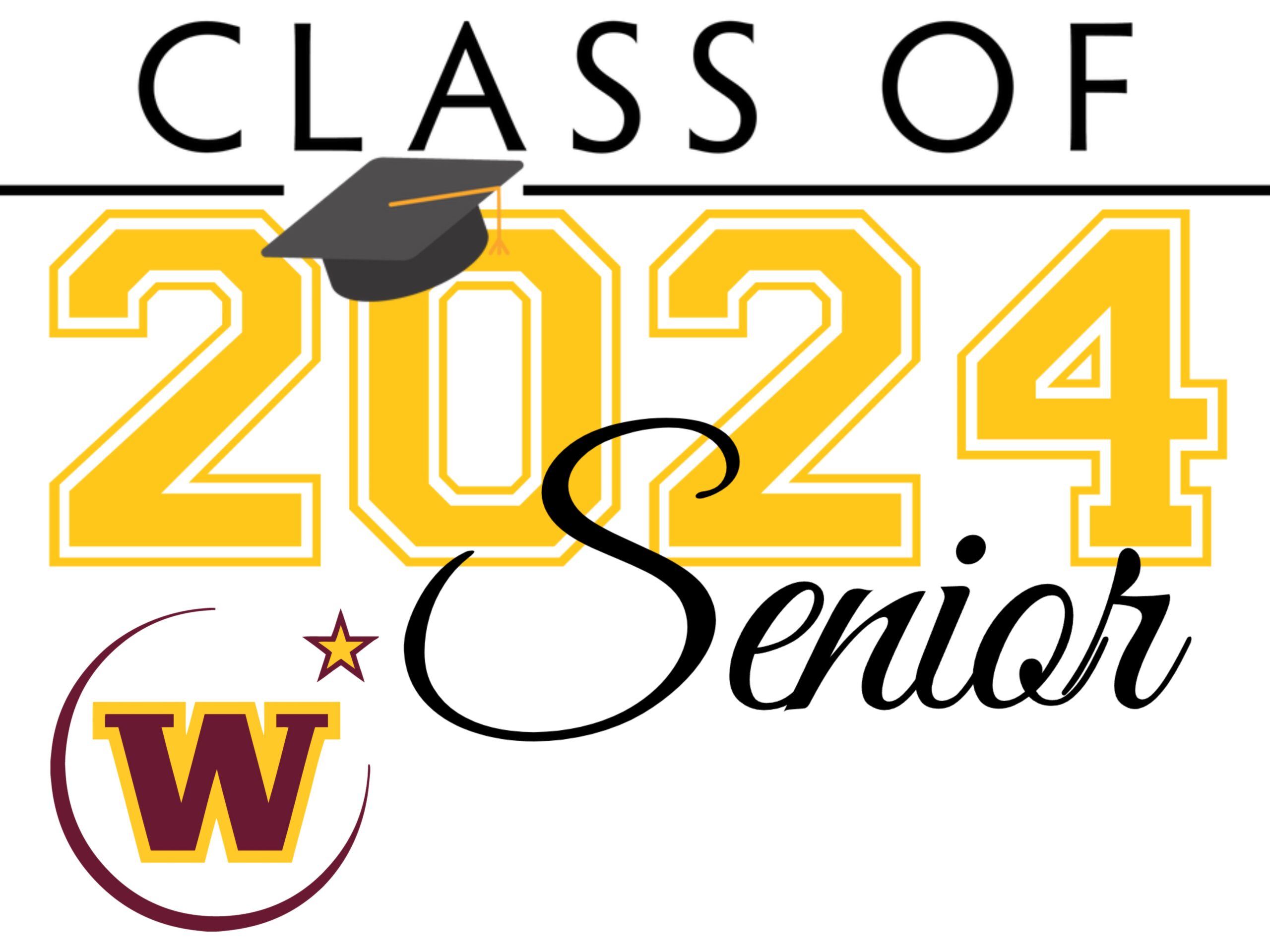 WHS Class of 2024 Senior Yard Sign