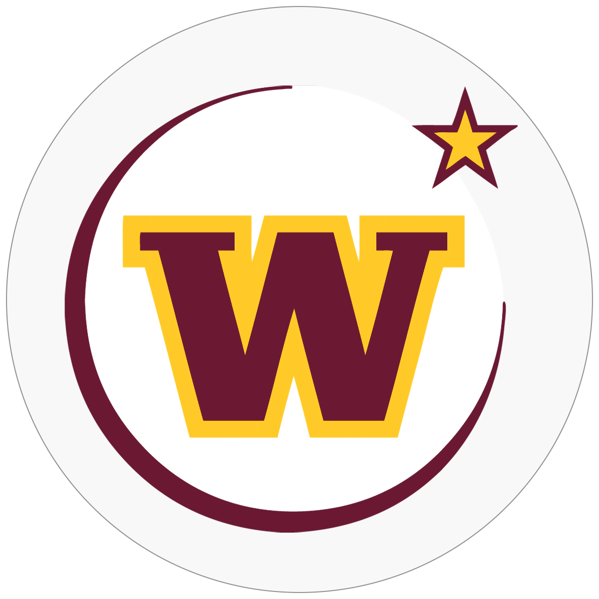 windsor high school logo circle