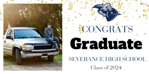 severance high school graduation banner