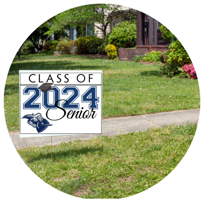SHS Class of 2024 Classic Congratulations Yard Sign (No Customization)
