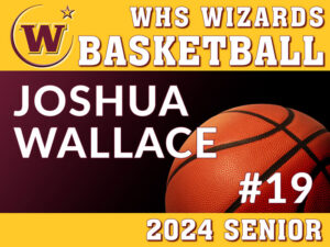 WHS Senior 2024 Basketball Yard Sign