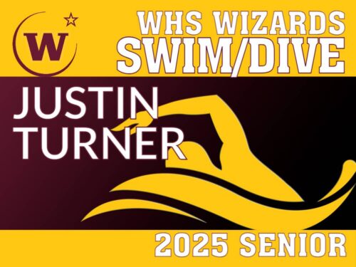 Windsor High School Swim and Dive yard sign