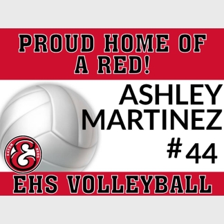 EATON HIGH SCHOOL VOLLEYBALL YARD SIGN