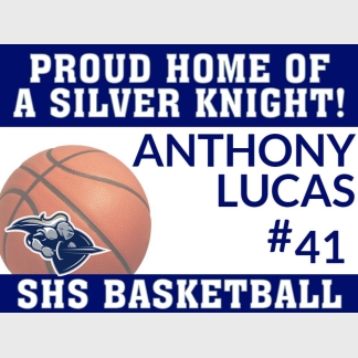 Severance HS basketball yard sign