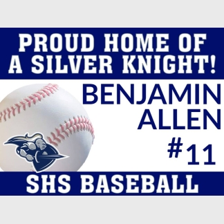 Severance HS baseball yard sign