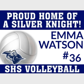 Severance HS volleyball yard sign