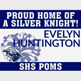 Severance HS POMS YARD SIGN