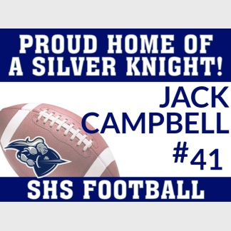 Severance HS FOOTBALL yard sign