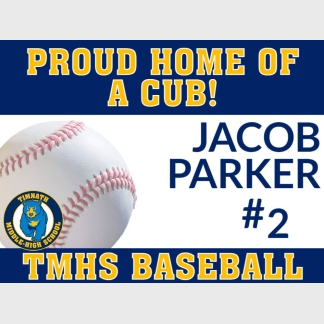 Timnath HS baseball yard sign