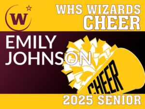 Windsor High School Cheer yard sign