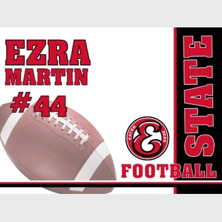 EATON FOOTBALL YARD SIGN