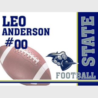 severance hs football yard sign