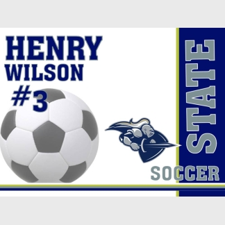 severance hs soccer yard sign