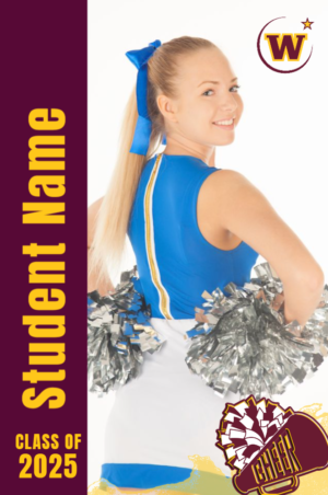 Windsor High School Cheer banner