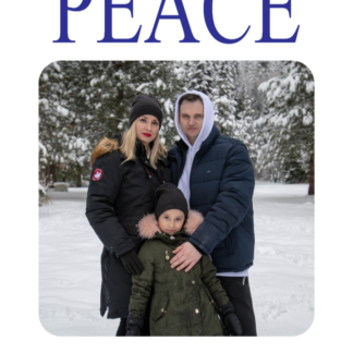peace photo card