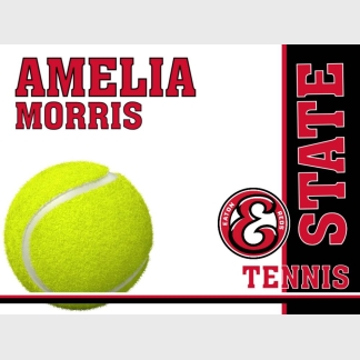 eaton high school tennis yard sign