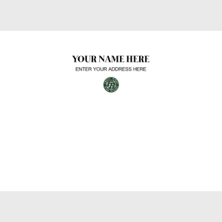 Fossil Ridge high school graduation announcement