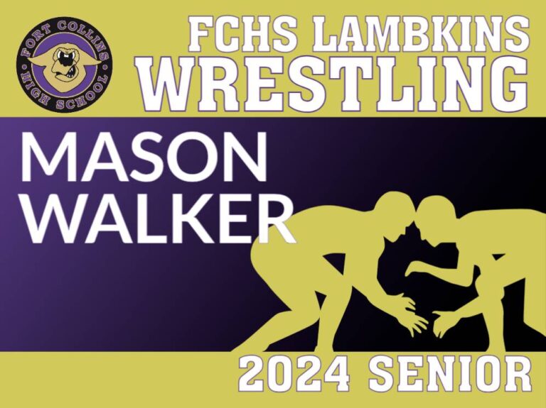 FCHS Wrestling Senior Yard Sign - MNCPrint.com