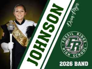 FRHS Band Photo Yard Sign