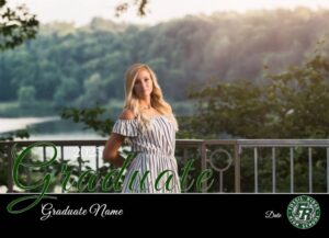 Fossil Ridge High School Graduation announcement