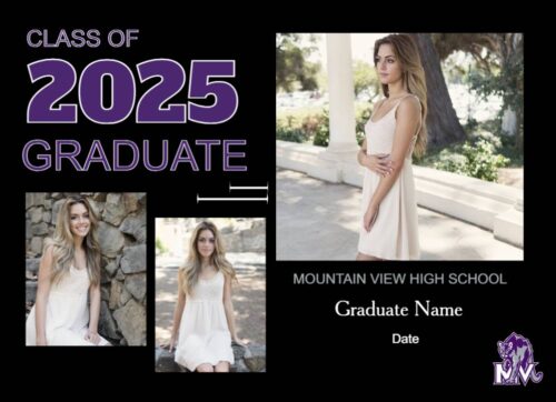 Mountain View High School Graduation Announcement