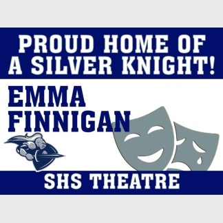 Severance High School Theatre yard sign