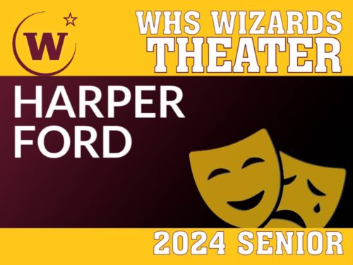 Windsor High School Theater yard sign