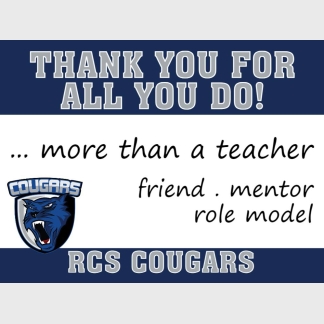resurrection christian teacher appreciation yard sign