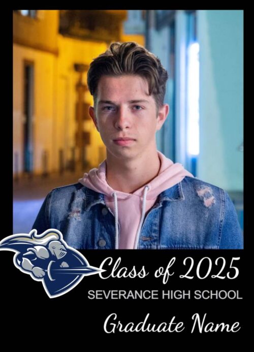 Severance High School Graduation Announcement