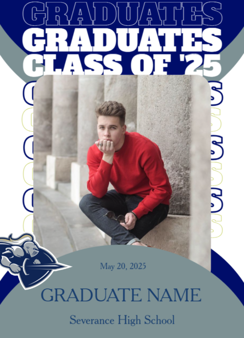 Severance High School Graduation Announcement