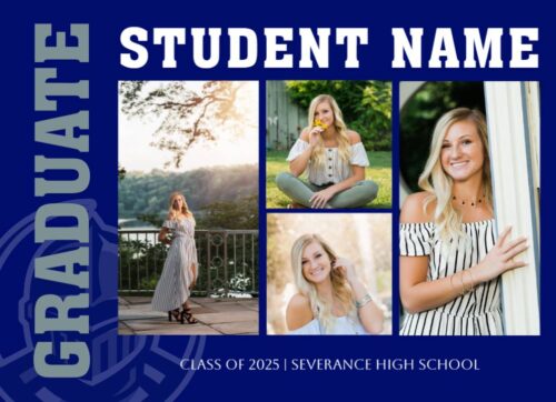 Severance High School Graduation Announcement