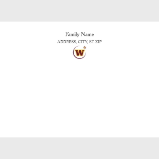 windsor high school 4x6 envelope