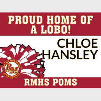 Rocky Mountain High School Poms