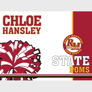 Rocky Mountain High School Poms
