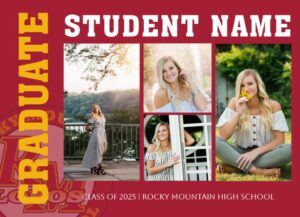 Rocky Mountain High School Graduation Announcements