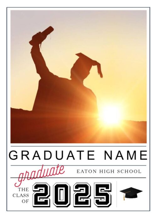 Eaton High School Graduation Announcements