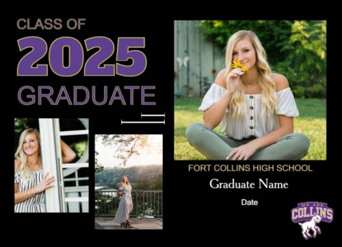 fort collins high school graduation announcements