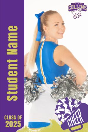 Fort Collins High School Cheer banner