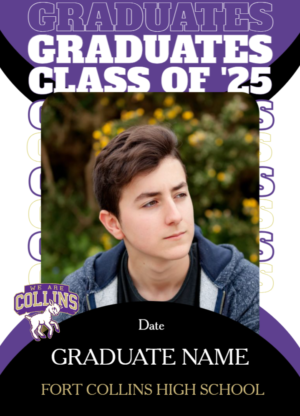 fort collins high school graduation announcements