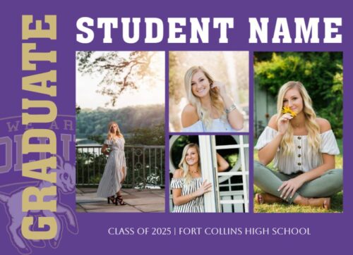 fort collins high school graduation announcements