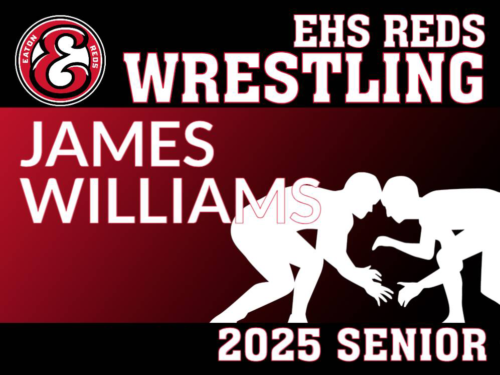 Eaton High School Wrestling yard sign