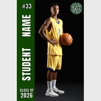 Fossil Ridge High School basketball banner
