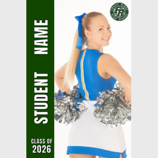 Fossil Ridge High School cheer banner