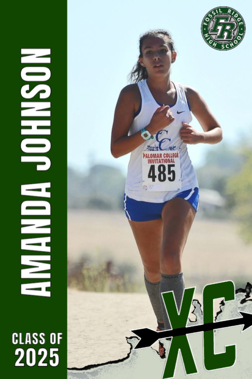 Fossil Ridge High School Cross Country banner